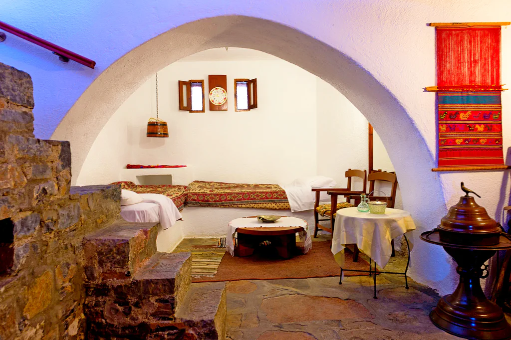 Argyro bedroom stone stairs 01