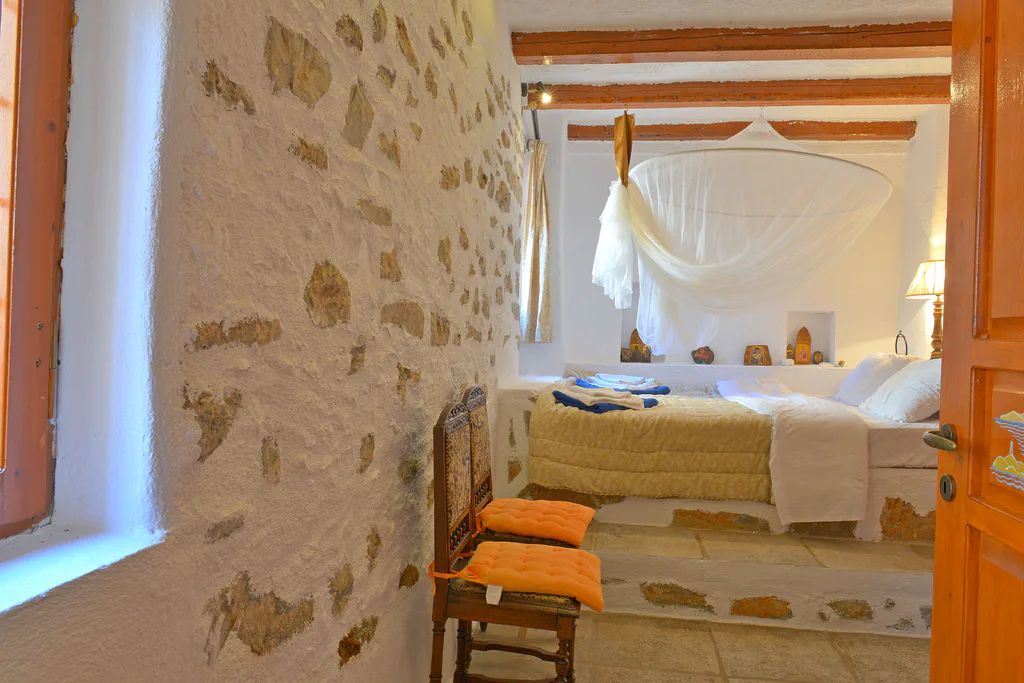 Almond Tree Villa ground-floor double bedroom detail