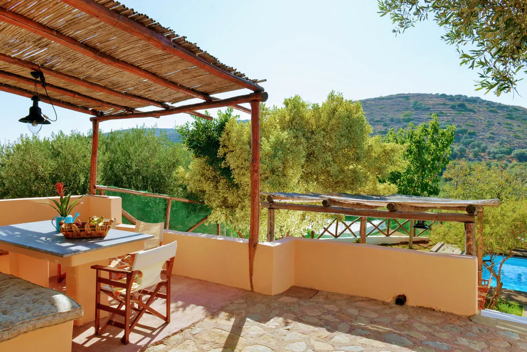 Almond Tree Villa outdoor sitting area